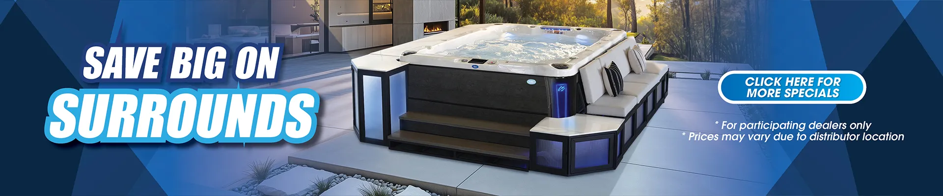 Calspas hot tub being used in a family setting - Sioux City